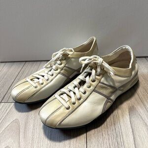 Cole Haan Nike Air Women’s White and Cream Sneakers Size 7.5 B